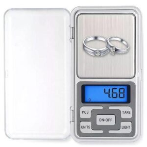 High-Precision Digital Pocket Scale 500g/0.01g LCD Backlit Display