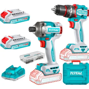Total Cordless 2 pcs  combo kit 20v