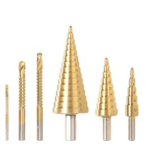 Total Step drill bit set