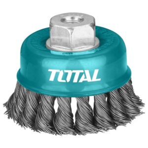 Total  Wire cup brush 100mm, 4"