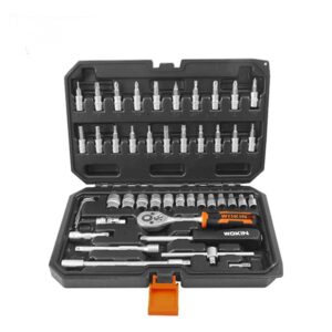 Wokin  46Pcs 1/4"Socket Sets