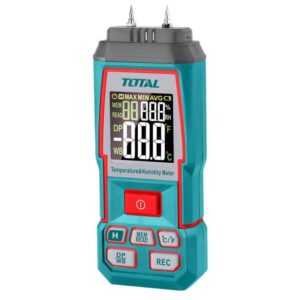 Total Wood moisture  meter range: 2~70%